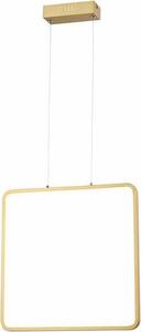 Lampada a sospensione LED Anaya dorata 24W, bianco neutro, 1920 lm, acrilico, dimensioni: 110x40x6 cm, IP20, Reality