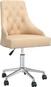 SYFAX™ sedia da ufficio girevole in tessuto crema