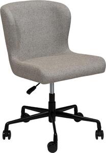 Sedia da ufficio Glam Dan-Form Bouclé marrone chiaro