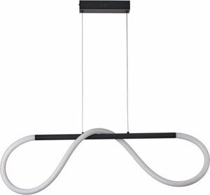 Lampada a sospensione LED Savanah nera 16W, bianco neutro 1280 lm, acrilico, dimensioni: 120x80x12 cm, IP20, Reality