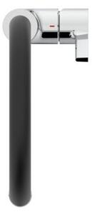 Rubinetto da cucina GUSTO Semi-Pro 2F-Br. uscita 225mm altezza 604mm cromo cromo
