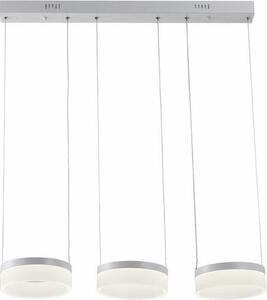 Lampada a sospensione LED Nicki bianca 20W, luce bianca neutra 2520 lm, acrilico, dimensioni: 100x75x20 cm, IP20, Reality