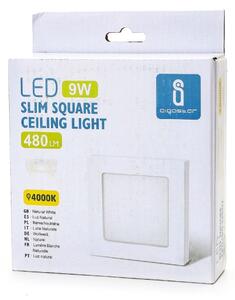 Aigostar - Plafoniera da soffitto a montaggio superficiale LED/9W/230V 4000K 12,2x12,2 cm bianca