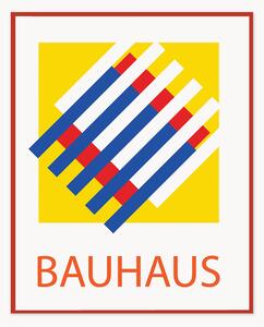Stampa digitale incorniciata Bauhaus Grill