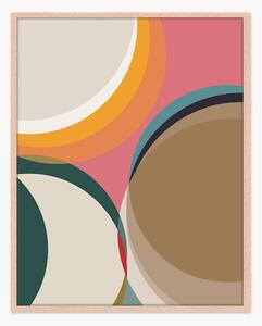 Stampa digitale incorniciata Geometric Art