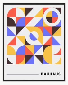 Stampa digitale incorniciata Retro Moderns Bauhaus Poster