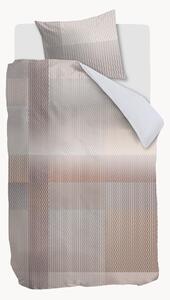 Set copripiumino in raso di cotone Digital Weave