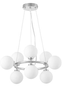 Lampadario a sfera moderno cromato MARSIADA W9