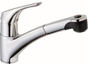 Ideal Standard miscelatore da cucina Cerasprint B57 cromo bocca estraibile altezza 13,8 cm