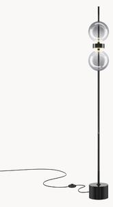 Lampada da terra a LED con luce regolabile Double Moon