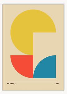 Poster The Colors of Bauhaus