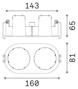 Faretto LED Collezione BEYOND 10W Luce Calda Nero Metallo Ideal Lux