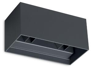 Applique Atom 25W Luce Calda 3000K Antracite Ideal Lux