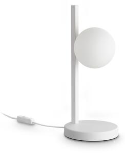 Lampada Da Tavolo Binomio 4W G9 Bianco Dimmerabile Ideal Lux