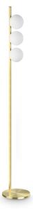 Lampada Da Terra Collezione BINOMIO 3 Luci G9 Ottone Dimmerabile Ideal Lux