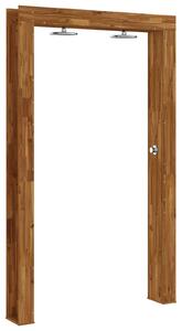 Doccia da giardino, 226 cm. Realizzata in legno di acacia massello e acciaio inossidabile, design naturale