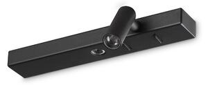 Applique Bonne Nuit 2 Luci LED 6.5W Luce Calda Nero Ideal Lux