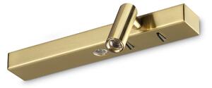 Applique Bonne Nuit LED 6.5W Luce Calda Ottone Ideal Lux