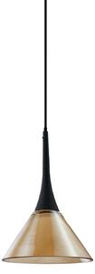 Lampada A Sospensione COCKTAIL LED 7W Luce Calda Ambra Altezza Regolabile Ideal Lux