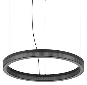 Lampadario a Sospensione Crown Luce Calda 31W Nero Regolabile Ideal Lux