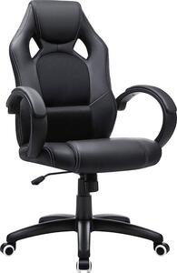 Sedia da ufficio ergonomica Famanu, design racing