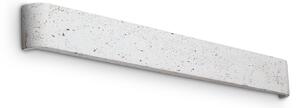 Applique Delta Luce Calda 30W 3000K Cemento Ideal Lux