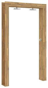 Doccia da giardino, 226 cm, realizzata in legno di acacia massello e acciaio inossidabile, colore bianco