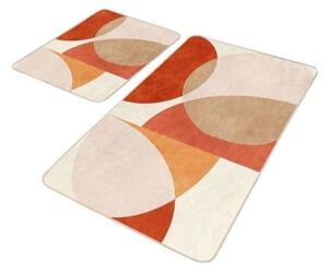 Set di tappetini per il bagno in velluto 2 pz 60x100 cm – Mila Home