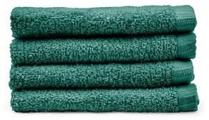 Set di asciugamani con asciugatura rapida verdi in cotone 4 pz 30x30 cm Quick Dry – Catherine Lansfield