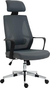 Sedia da ufficio Kanab grigio