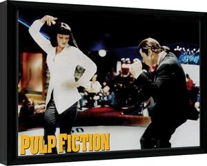 Quadro Pulp Fiction - dance, Poster Incorniciato