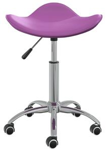 VidaXL Sedia da ufficio in Pelle finta viola