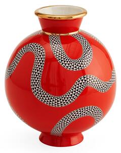 EDEN ROUND VASE RED ART. 34686 JONATHAN ADLER