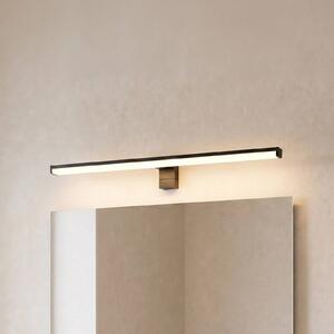 Trio Lighting Applique da parete Lino, Nero, Bagno, Alluminio, Moderno, Applique