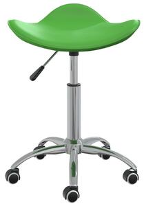VidaXL Sedia da ufficio in Pelle finta verde