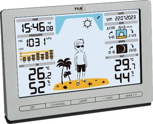 TFA 35.1097.54 argento Stazione meteo radio METEO JACK