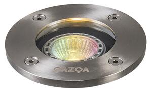 Faretto da terra intelligente in acciaio inox con WiFi GU10 IP65 - Basic Round
