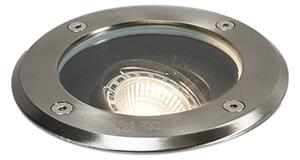 Faretto da giardino moderno in acciaio orientabile IP65 - Delux