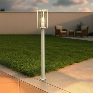 Paletto da Giardino Bianco 100cm, Base E27 - Serie PRISM Colore Bianco