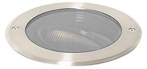 Faretto da terra per esterni in acciaio AR111 orientabile IP65 - Delux Honey