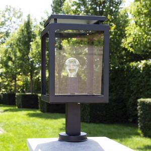 K.S. Verlichting Lampione da giardino De Vecht, Nero, Acciaio Inox, Moderno, Lampada da esterni