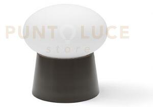 Fuji tavolo grigio tortora diffusore bianco attacco gx53 con dimmer