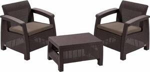 Allibert Corfu Weekend 2+1 marrone / beige