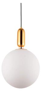 Lampada a sfera con decorazione oro ORITO D30