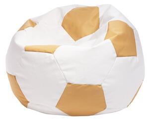 Pouf poltrona sacco palla da calcio in ecopelle taglia xl