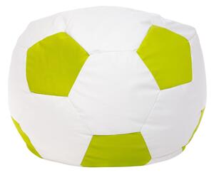 Pouf poltrona sacco palla da calcio in ecopelle taglia xl