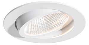 Faretto da incasso bianco 9,5 cm con LED 1300lm dimmerabile IP23 - Gaius