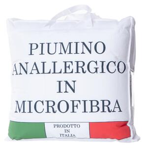 Piumone piumino invernale in microfibra anallergico effetto piuma morbido caldo avvolgente imbottitura 300 gr/mq made in italy - SINGOLO