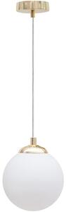 Lampadario a sospensione con supporto rigido FIRA 1xE27/60W/230V oro