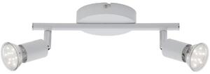Briloner 2767-026 - Faretto LED 2xGU10/6W/230V bianco